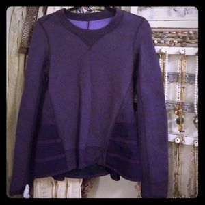 Lululemon ruffle sweatshirt